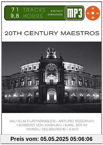 20th Century Maestros-Mp 3 von Toscanini
