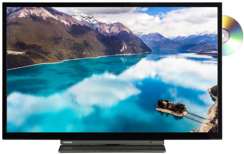 32WD3C63DA 80 cm (32") LED-TV mit DVD-Spieler schwarz / F von Toshiba