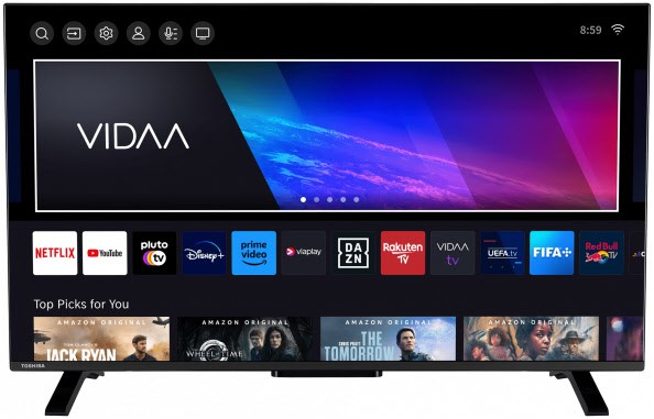 40LV2E63DA 100 cm (40") LCD-TV mit LED-Technik schwarz / E von Toshiba