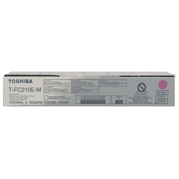 Original Toshiba 6AJ00000165 / TFC210EM Toner magenta von Toshiba