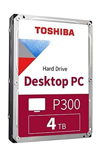 TOSHIBA EUROPE P300 4TB SATA 5400 RPM 3.5inch Bulk Desktop PC HDD von Toshiba