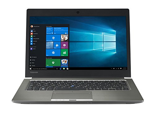 TOSHIBA Portege Z30-C-16K Laptop (Intel Core i5-6200U, 33,8cm 13,3Zoll Full-HD entspiegelt, 8GB RAM, 256GB SSD, WLAN, Bluetooth 4.0, LTE, Windows 10 Pro) grau von Toshiba