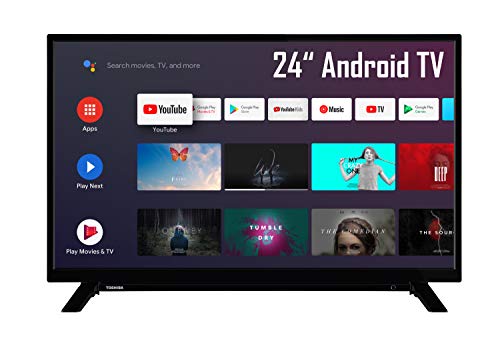 Toshiba 24WA2063DAX 24 Zoll Fernseher / Android TV (HD-ready, Smart TV, Play Store & Google Assistant, Triple-Tuner, Bluetooth) von Toshiba