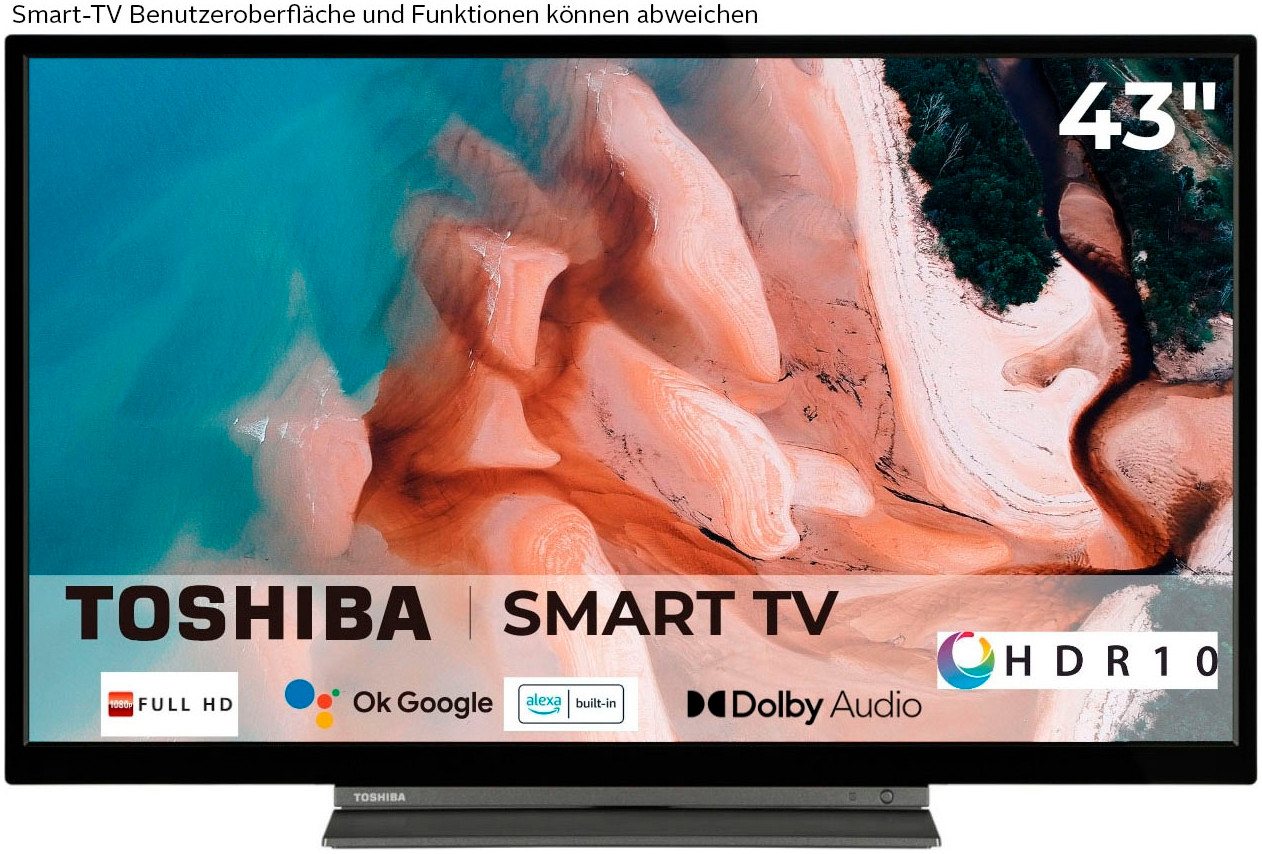 Toshiba 32LK3C63DAA/2 LED-Fernseher (80 cm/32 Zoll, Full HD, Smart-TV) von Toshiba
