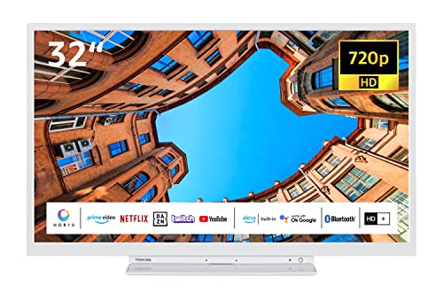 Toshiba 32WK3C64DAY/2 32 Zoll Fernseher/Smart TV (HD Ready, HDR, Alexa Built-In, Triple-Tuner, Bluetooth) - Inkl. 6 Monate HD+ [2023] von Toshiba
