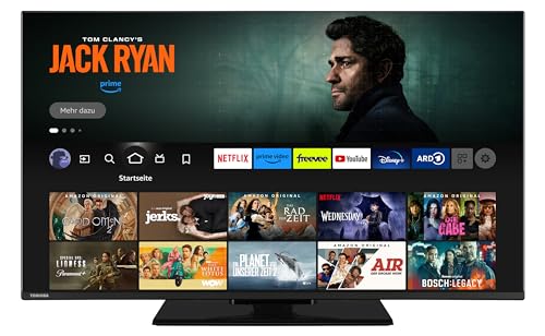 Toshiba 40 Zoll Fernseher Fire TV (Full HD, HDR, Smart TV, Triple-Tuner, Alexa Built-In, Bluetooth) 40LF3F63DAZ von Toshiba