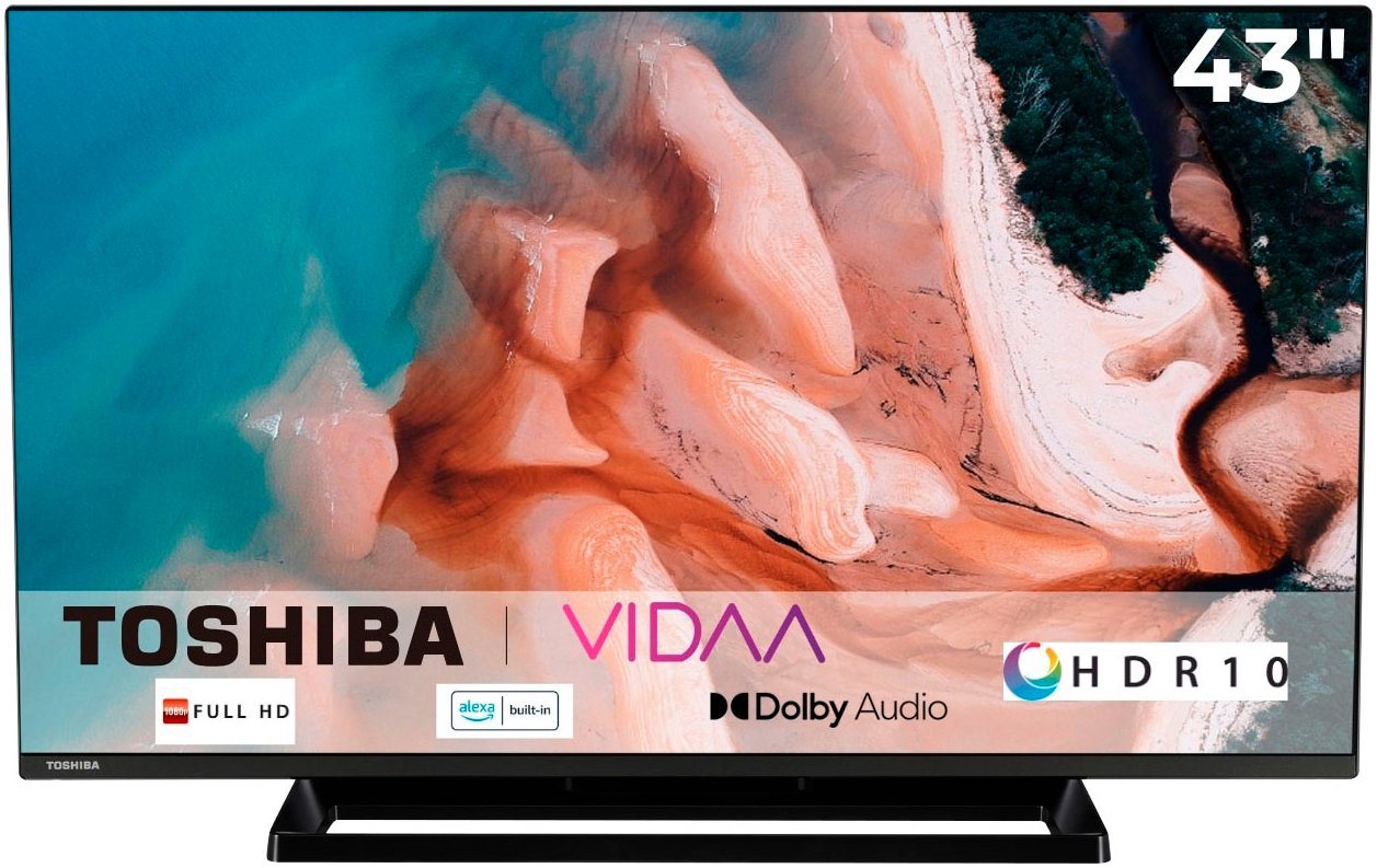 Toshiba 43LV3E63DA LED-Fernseher (108 cm/43 Zoll, Full HD, Smart-TV) von Toshiba