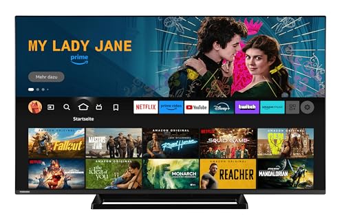 Toshiba 55 Zoll Fernseher Fire TV (4K UHD Smart TV, HDR Dolby Vision, Triple-Tuner, Alexa Built-In, Sound by Onkyo) 55UF3F63DAZ von Toshiba