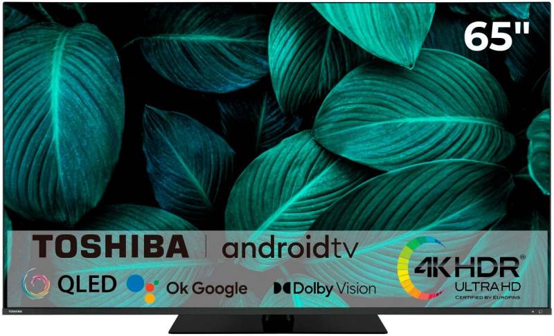 Toshiba 65QA7D63DG LED-Fernseher (164 cm/65 Zoll, 4K Ultra HD, Android TV, Smart-TV) von Toshiba