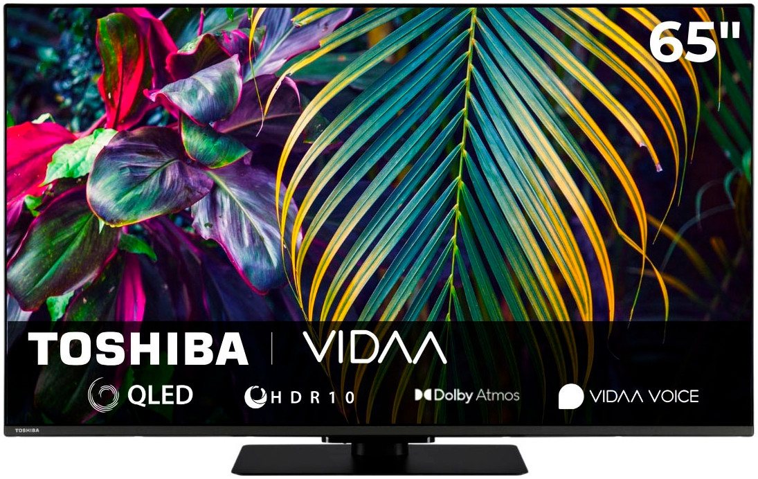 Toshiba 65QV3F63DA QLED-Fernseher (164 cm/65 Zoll, 4K Ultra HD, Smart-TV) von Toshiba