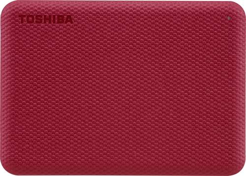 Toshiba Canvio Advance 1TB Externe Festplatte 6.35cm (2.5 Zoll) USB 3.2 Gen 1 Rot HDTCA10ER3AA von Toshiba