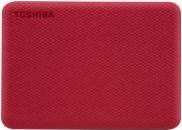 Toshiba Canvio Advance - Festplatte - 2 TB - extern (tragbar) - 2.5 (6.4 cm) - USB 3.2 Gen 1 - Rot von Toshiba