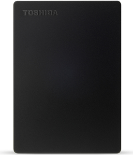 Toshiba Canvio Slim - Festplatte - 2 TB - extern (tragbar) - 2.5 (6.4 cm) - USB 3.2 Gen 1 - Schwarz (HDTD320EK3EA) von Toshiba