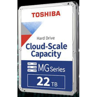 Toshiba Enterprise MG10SFA22TE 22 TB 3,5 Zoll SATA 6 Gbit/s Toshiba Enterprise MG10SFA22TE 22 TB 3,5 Zoll SATA 6 Gbit/s von Toshiba