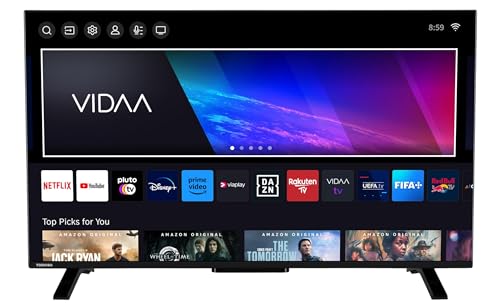 Toshiba Fernseher 43 Zoll Smart TV - VIDAA TV (4K UHD LED TV, HDR, Triple-Tuner) 43UV2363DG von Toshiba