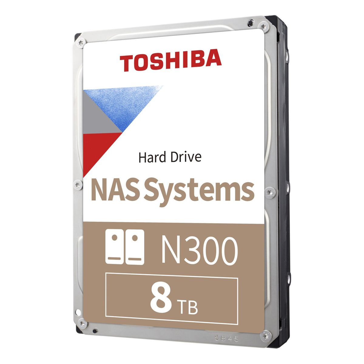 Toshiba N300 8TB 3.5 Zoll SATA Interne NAS Festplatte (CMR) von Toshiba