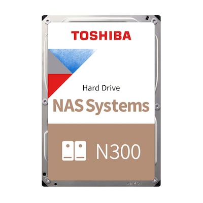 Toshiba N300 HDWG51JUZSVA 18TB 512MB 7.200rpm 3,5 Zoll SATA 6 Gbit/s Bulk von Toshiba
