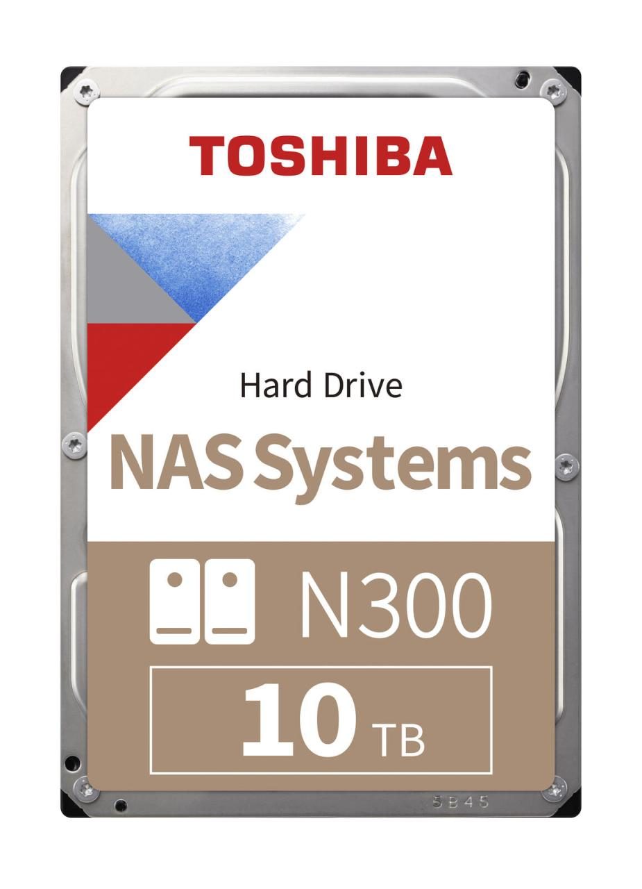 Toshiba N300 NAS - 10 TB, retail von Toshiba
