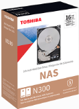 Toshiba N300 NAS - Festplatte - 4 TB - intern - 3.5 (8.9 cm) - SATA 6Gb/s - 7200 U/min - Puffer: 256 MB von Toshiba