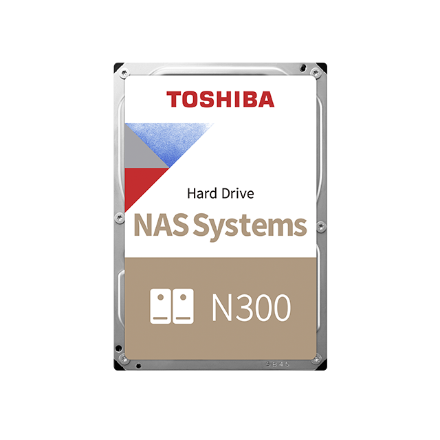 Toshiba N300 NAS - Festplatte - 8 TB - intern - 3.5 (8.9 cm) - SATA 6Gb/s - 7200 U/min - Puffer: 256 MB von Toshiba