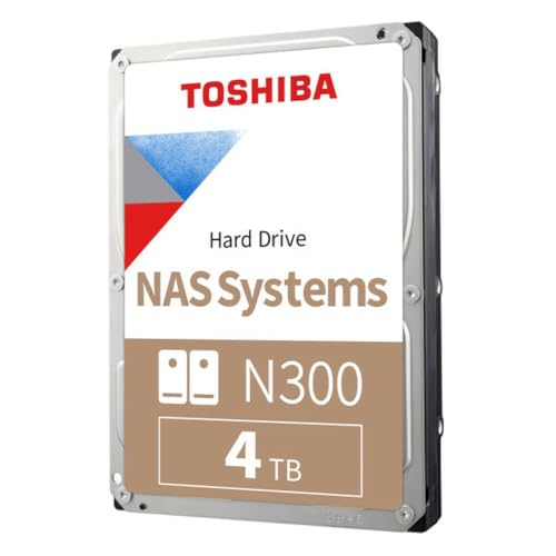 Toshiba N300 NAS Hard Drive 4TB (512MB) INT von Toshiba