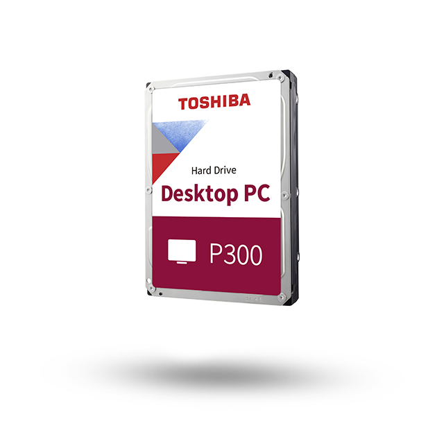Toshiba P300 Desktop PC - Festplatte - 2TB - intern - 3.5 (8,9 cm) - SATA 6Gb/s - 5400 U/min - Puffer: 128MB (HDWD220UZSVA) von Toshiba