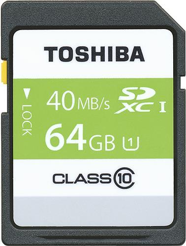 Toshiba Professional - Flash-Speicherkarte - 64 GB - UHS Class 1 / Class10 - SDXC UHS-I Toshiba Professional - Flash-Speicherkarte - 64 GB - UHS Class 1 / Class10 - SDXC UHS-I von Toshiba