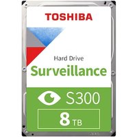 Toshiba S300 HDETV11ZSA51F 8TB 256MB 5.400rpm SATA600 Bulk von Toshiba