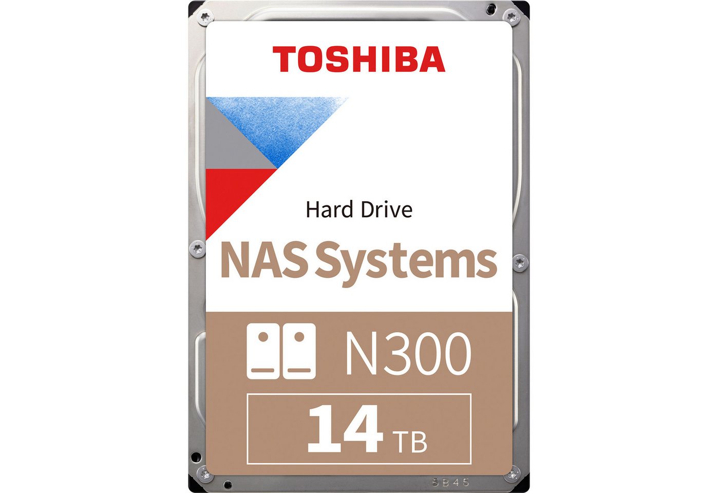 Toshiba Toshiba N300 14 TB, Festplatte, (SATA 6 Gb/s, interne SSD (14.000 GB) von Toshiba