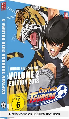 Captain Tsubasa 2018 - Box 4 - Junior High School - Vol.2 - [DVD] von Toshiyuki Kato
