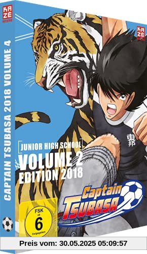 Captain Tsubasa 2018 - Box 4 - Junior High School - Vol.2 - [DVD] von Toshiyuki Kato