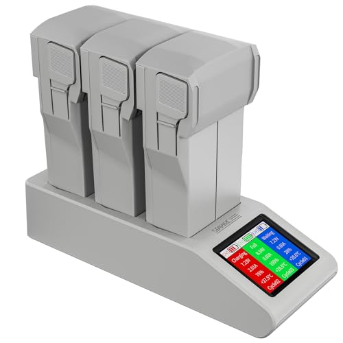 Akku Ladegerät für DJI Mini 4 Pro/Mini 3/Mini 3 Pro LCD Batterie Ladegerät Laden Sie DREI Batterien Hintereinander auf Kompatibel mit Mini 4 Pro/Mini 3/Mini 3 Pro Drohnen Zubehör Akku Ladegerät für DJI Mini 4 Pro/Mini 3/Mini 3 Pro LCD Batterie Ladegerät Laden Sie DREI Batterien Hintereinander auf Kompatibel mit Mini 4 Pro/Mini 3/Mini 3 Pro Drohnen Zubehör von Tosiicop