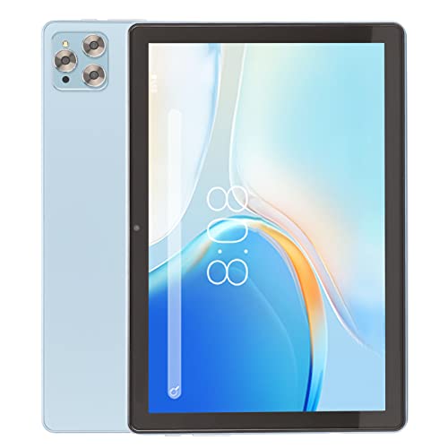 10 Zoll Tablet Android11 Tablet PC, 4G Telefonie Tablet, Octa Core Prozessor, 6GB RAM 256GB ROM, IPS HD Touchscreen, 13MP, 2,4/5GHz WLAN, Zwei Lautsprecher, 7000 MAh Akku (Blue) von Tosuny