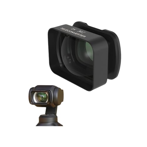 2X Teleobjektiv für Osmopo 3, HD beschichtete Zoomlinse mit Magnetischer Halterung, Anti Kratzer und Hydrophobe Beschichtung, Aluminiumlegierungdesign für Reise/Vlogging 2X Teleobjektiv für Osmopo 3, HD beschichtete Zoomlinse mit Magnetischer Halterung, Anti Kratzer und Hydrophobe Beschichtung, Aluminiumlegierungdesign für Reise/Vlogging von Tosuny