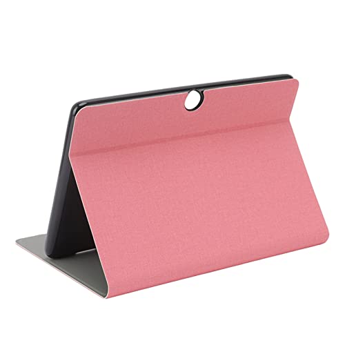 Hülle für Smile X Tablet, Multifunktionale Tablet-Schutzhülle mit Ständer, Stoßfest und Sturzfest, PU-Leder-Tablet-Hülle mit Mehreren Blickwinkeln für Smile X (Rosa) von Tosuny