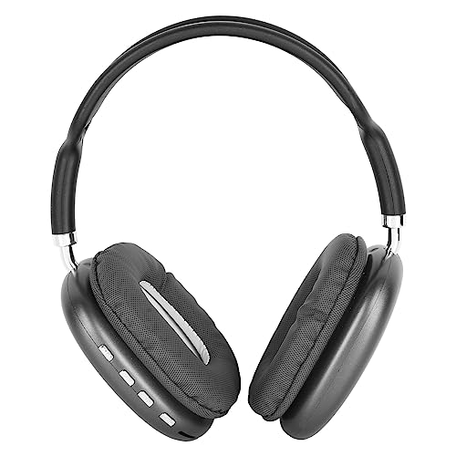 Kabellose Over-Ear Kopfhörer, Einziehbarer Bluetooth Kopfhörer mit Mikrofon, HiFi Stereo Headset mit Soundkabel und USB Kabel, Deep Bass Kopfhörer für Büro, Reisen, Sport von Tosuny
