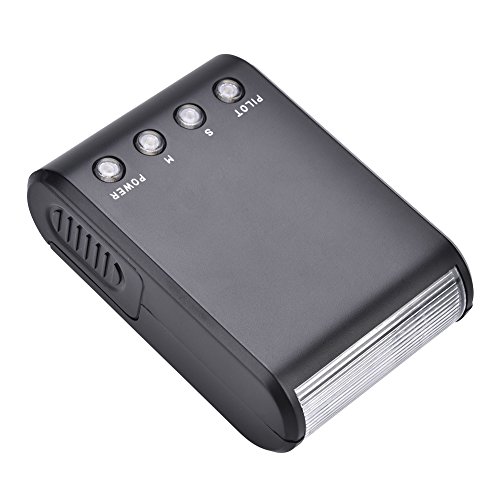 Kamera-Blitzlicht, tragbares digitales Slave-Blitzgerät zur Blitzschuhmontage für DSLR-Kameras von Tosuny