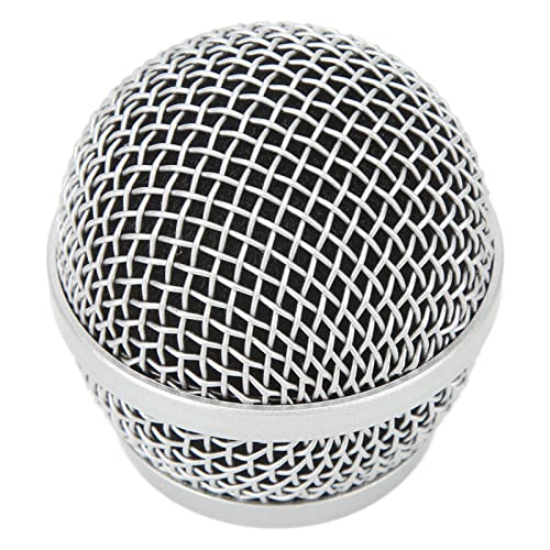 Mikrofon-Kugelkopf-Netzgitter für PG48, PG58, PGX2, BLX288, PG24 Mic, Mikrofone, Ersatz-Mikrofonkopf, Ersetzt den Eingebauten Schaumstofffilter von Tosuny