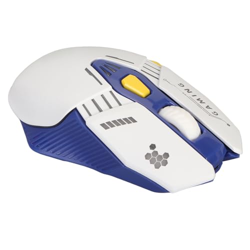 PC-Gaming-Maus, Kabellose Maus, Wiederaufladbare RGB-Maus mit Programmierbaren Tasten und Programmierbarem Hintergrundbeleuchtungsmodus, Ergonomische Computermaus für die Arbeit von Tosuny