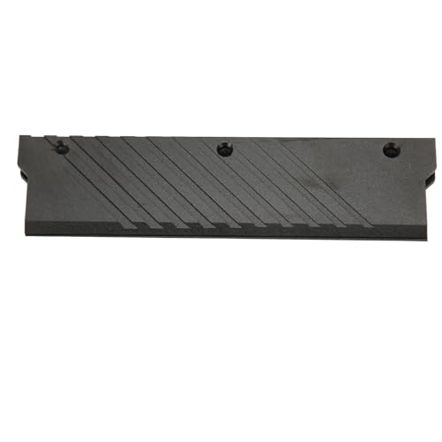 Tosuny Speicher RAM Kühlkörper, Universeller DDR5 Speicherkühlkörper, Speicher RAM Kühler aus Aluminiumlegierung mit Kühlkörperstreifen, für Computer Wasserkühlsystem (Black) von Tosuny