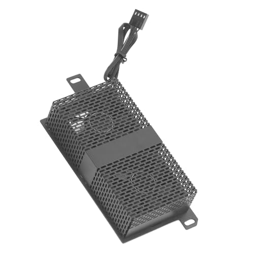 Speicheraktiver Kühlkörper, DDR5 Kühler mit Zwei 5020 Lüftern für ATX Motherboard, Leise und Stabile Kühlung, DDR zu DDR5 Speichertyp von Tosuny