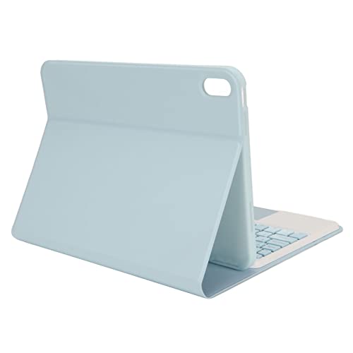 Tastaturhülle für IOS 10,9 Zoll (2022) Generation 10 Tablet, Schutzhülle mit Abnehmbarer Kabelloser Tastatur, Tastaturhülle mit Stifthalter und Touchpad (Blue) von Tosuny