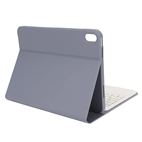 Tastaturhülle für IOS 10,9 Zoll (2022) Generation 10 Tablet, Schutzhülle mit Abnehmbarer Kabelloser Tastatur, Tastaturhülle mit Stifthalter und Touchpad (Purple) von Tosuny