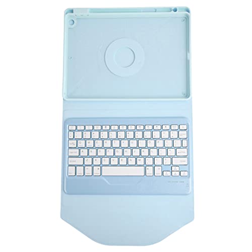 Tastaturhülle für IOS 10.2 in 2021 9. und für IOS 2020 8. A2270 A2428 A2429 A2430, für IOS 2019 7. A2197 A2198 A2200, Tastatur Abnehmbare Tastatur Schutzhülle mit (Blau) von Tosuny