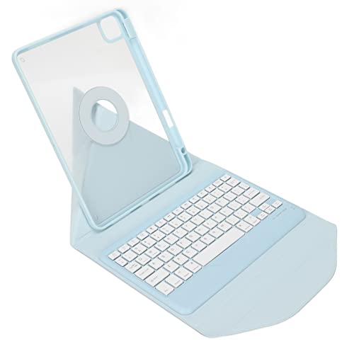 Tastaturhülle für IOS Tablet Air 5 2022/Air 4 2020, Abnehmbare Tastatur, Magnetische Transparente Rückseite, Integrierter Stifthalter, Tablet Hülle von Tosuny