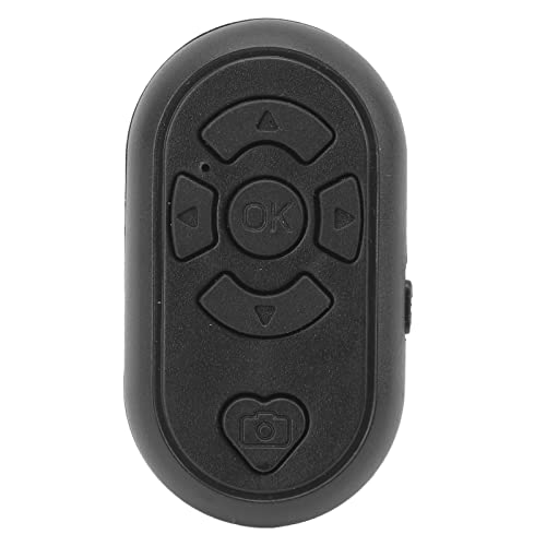 TikTok Bluetooth Fernbedienung, Lese App Seitenwender, Kamera Fernauslöser, Selfie Taste, Video Scroll Fernbedienung für IOS, Android, Telefon, Tablet (Schwarz) von Tosuny