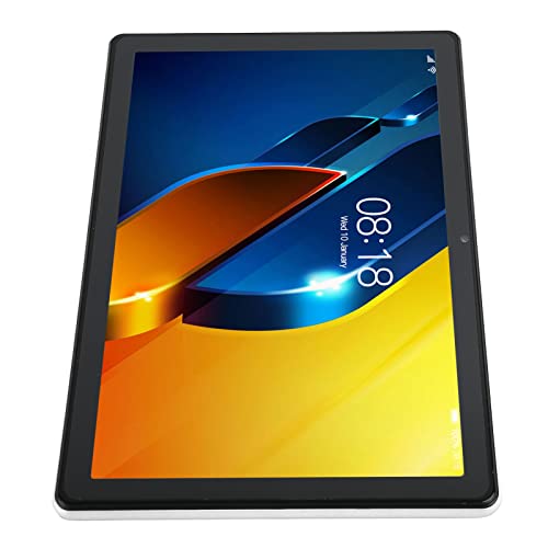 Tosuny 10-Zoll-Tablet, 10-Core-CPU-Tablets für Android, HD-IPS-Bildschirm, WiFi-Tablet mit 20 MP-Kamera, Gaming-Tablet mit Zwei Lautsprechern und Zwei Kartensteckplätzen (EU-Stecker) von Tosuny