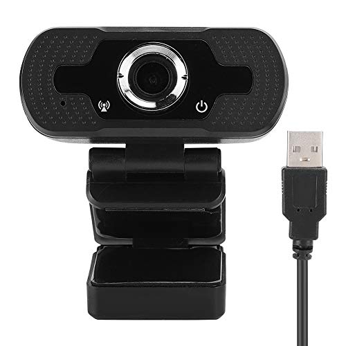 Tosuny 1080p HD-Webkamera mit Integriertem Mikrofon, Computer-Webcam, Unterstützung für Autofokus, Geeignet für Videokonferenzen/Netzwerkunterricht von Tosuny