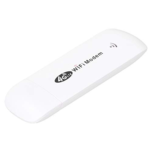 Tosuny 4G WiFi Modem Dongle, 150 MBit/S Wireless USB Modem mit SIM-Kartensteckplatz, WiFi Dongle mit LED-Statusanzeige für Windows XP/Vista/Win 7/8/10 von Tosuny