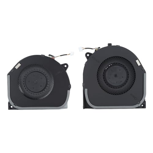 CPU GPU Lüfter Ersatz für Y540 15IRH 81SX Y7000 2019 81NS für GTX1660Ti Serie, für DFS5M325063B11 FLGA DFS200105BD0T FLGB EG75070S1 1C030 S9A EG75070S1 1C010 S9A von Tosuny